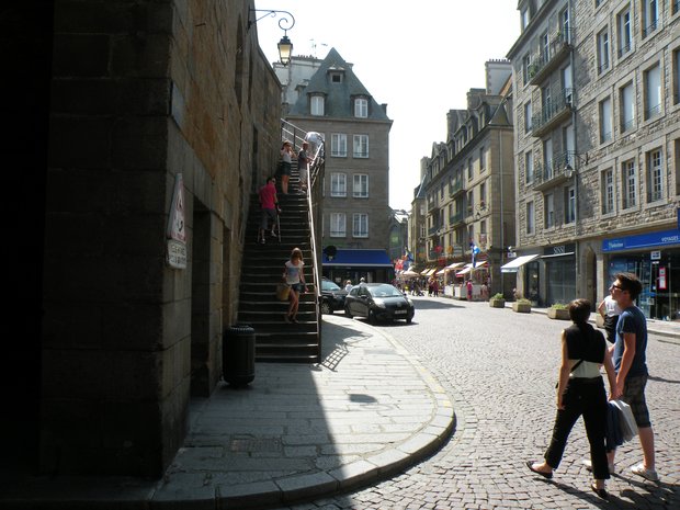  Escalier d'accès aux remparts